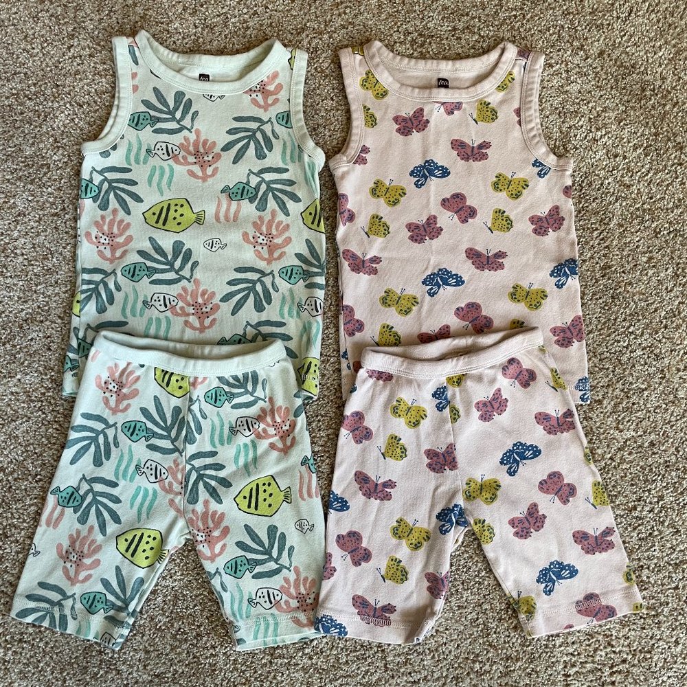 Tea Collection - Girl 6 Short Pajamas